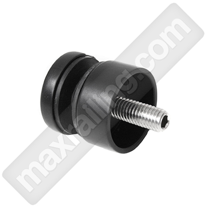 Styklodyrjach black cheren mat Ф30mm. Стъклодържач черен мат Ф30мм.